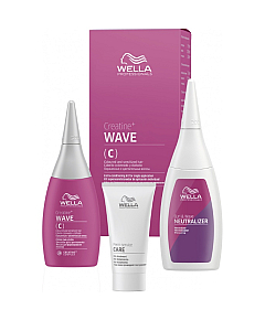 Wella Creatine+ Wave - Набор для окрашенных и чувствительных волос